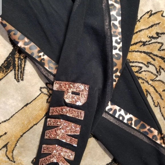 Vs pink leopard bling set - Picture 2 of 3